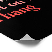 4 juli Patriottische USA Hawk Tuah spuugt op die T Poster (Hoek)