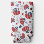 4 juli Patroon Seltzer Blikjeskoeler (Achterkant)