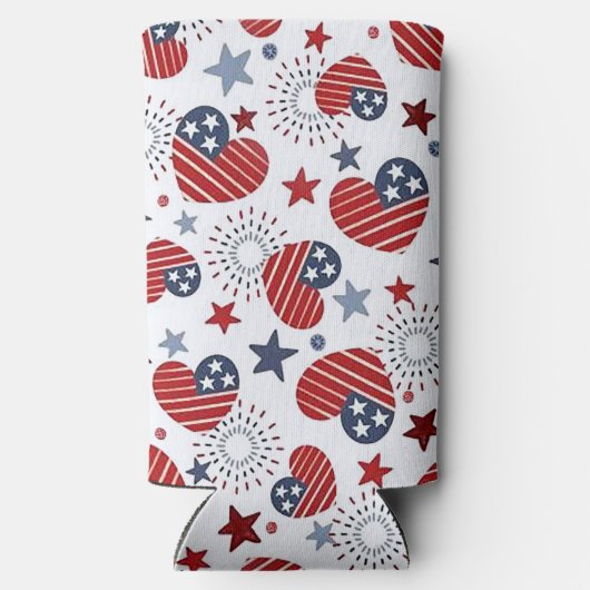 4 juli Patroon Seltzer Blikjeskoeler (Achterkant)