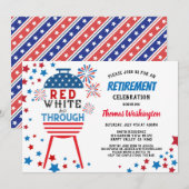4 juli Pensioenfeest Kaart (Voorkant / Achterkant)