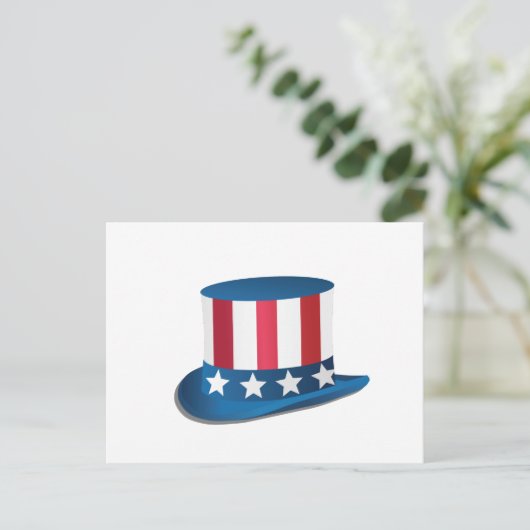 4 juli Pet Briefkaart (Staand voorkant)