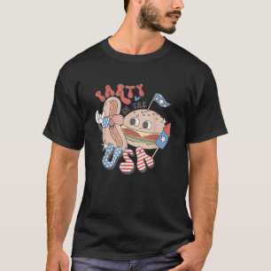 4 juli Peuter Vuurwerk Show Party USA 4 juli T-shirt
