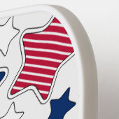 4 juli Pickleball Racket (Links Detail)