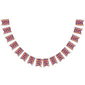 4 juli Pickleball Red White Blue Yellow Balls Vlaggetjes (Alle)