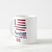 4 juli Pickleball USA Independence Day Gift Koffiemok (Voorkant links)