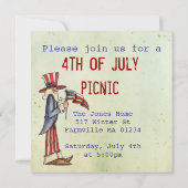 4 juli Picnic nodigt uit Kaart (Achterkant)