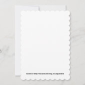 4 juli platte Wenskaart Kaart (Achterkant)