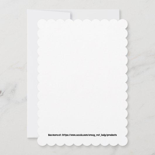 4 juli platte Wenskaart Kaart (Achterkant)