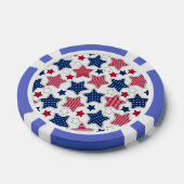 4 juli poker chips (Enkel)