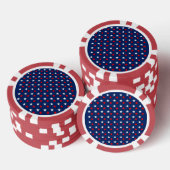 4 juli poker chips (Opstapeling)