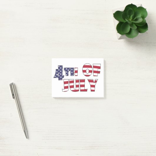 4 JULI POST-IT® NOTES (Kantoor)