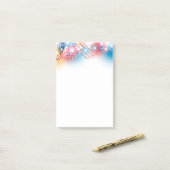4 juli Post-it Notes (Op bureau)
