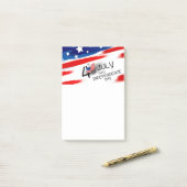 4 juli post-it® notes (Op bureau)