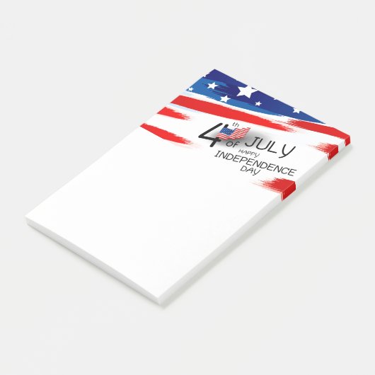 4 juli post-it® notes (Schuin)