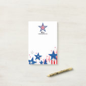 4 juli Post-it Notes (Op bureau)