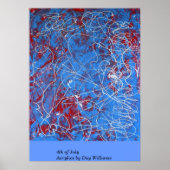 4 juli poster (Voorkant)