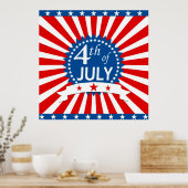 4 juli poster (Keuken)