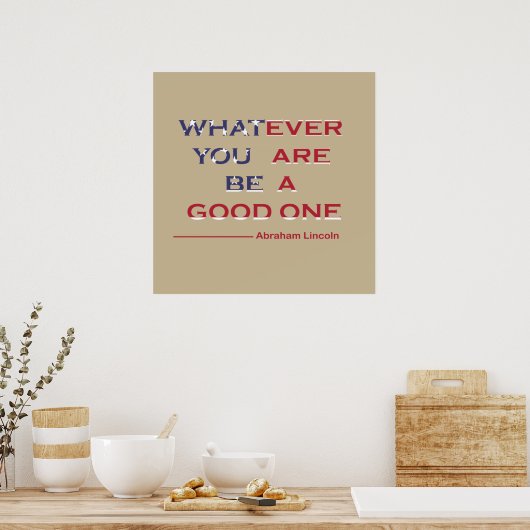 4 juli poster (Keuken)