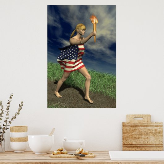 4 juli poster (Keuken)