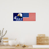 4 juli poster (Keuken)