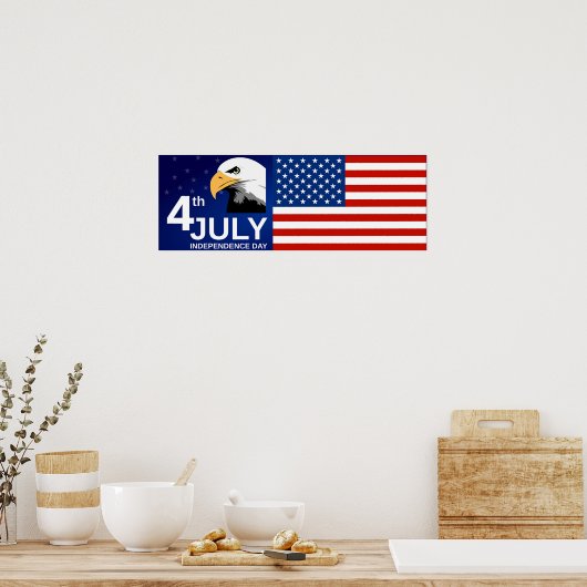 4 juli poster (Keuken)