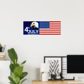 4 juli poster (Thuiskantoor)