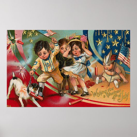 4 juli -  Poster art. (Voorkant)