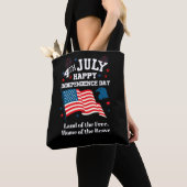 4 juli Prettige Onafhankelijkheidsdag, Land van vu Tote Bag (Dichtbij)