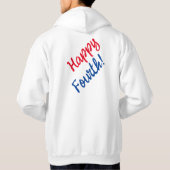 4 juli Pullover Hoodie (Achterkant)