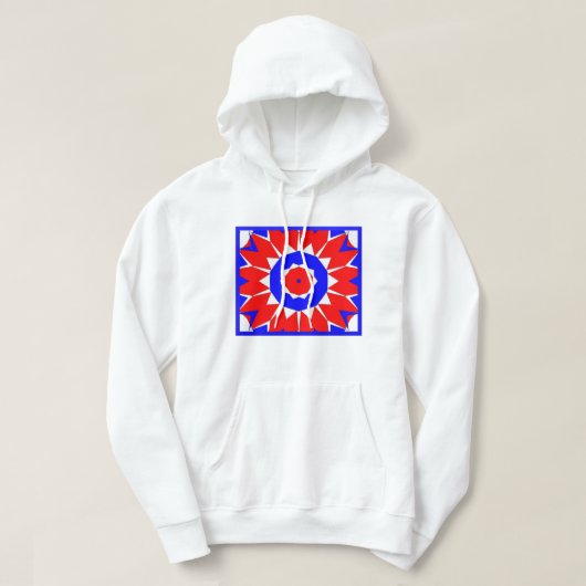 4 juli Pullover Hoodie (Design voorkant)