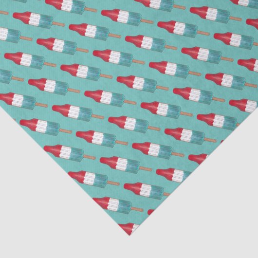 4 juli raket Pop patriottische ijsdruk Tissuepapier (Detail)