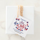 4 juli Real Estate Bedankt Referral Marketing Bedankjes Labels (In situ)