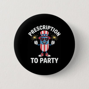 4 juli recept voor partyapotheek Indepen Ronde Button 5,7 Cm