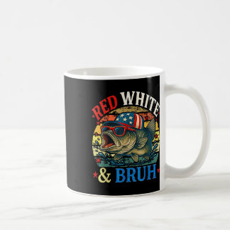 4 juli Retro Amerika Patriottisch Gevist Red Wh Koffiemok