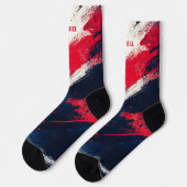 4 juli: Rode en blauwe Sokken (Links)