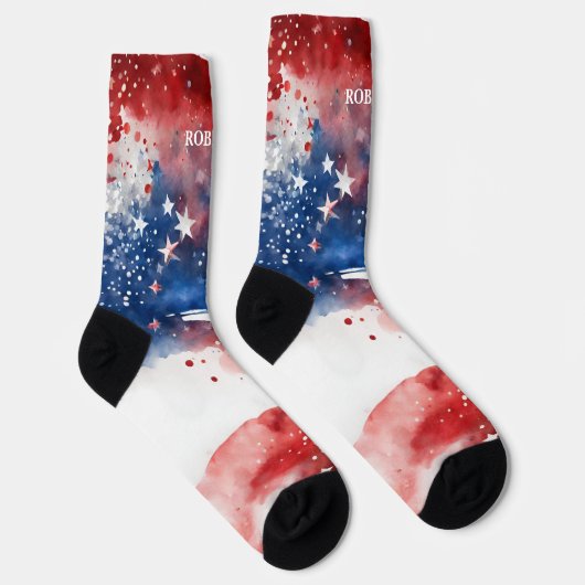 4 juli: Rode en blauwe Sokken (Rechts)