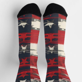 4 juli: Rode en blauwe Sokken