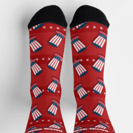 4 juli: Rode en blauwe Sokken