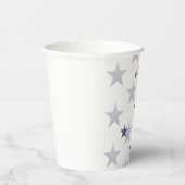 4 juli, rode, witte, blauwe sterren patriottisch papieren bekers (Rechts)