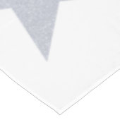 4 juli, rode, witte, blauwe sterren patriottisch tafelkleed (Gekanteld)