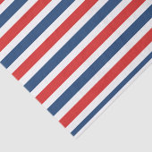 4 juli rode witte en blauwe strepen tissuepapier (Detail)