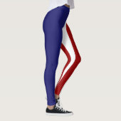 4 juli Rood, Wit & Blauw Leggings (Rechts)