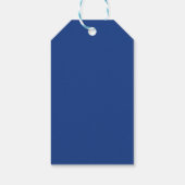4 juli Rood Wit Blauw Onafhankelijkheidsdag USA Cadeaulabel (Achterkant)