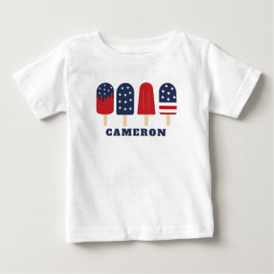 4 juli Rood Wit Blauw Sterren Strepen Popsicle