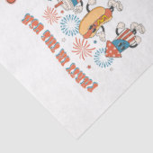 4 juli Rood Wit en Blauw voor Kunst & Ambachten Tissuepapier (Detail)