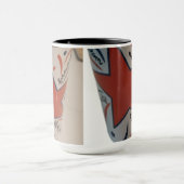 4 juli rood wit en blauwe mok (Midden)