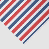 4 juli Rood wit en blauwe strepen Tissuepapier (Detail)