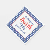 4 juli Schattigee zomer gewoonte Servet (Hoek)