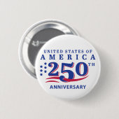 4 juli Scramble Amerika 250ste Verjaardag Ronde Button 5,7 Cm (Voorkant /achterkant)