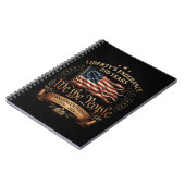 4 juli semiquincentennial 1776-2026 notitieboek (Linkerzijde)